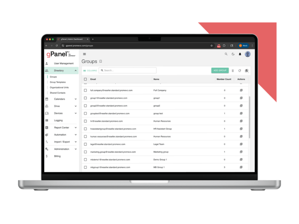 Group Management Placeholder
