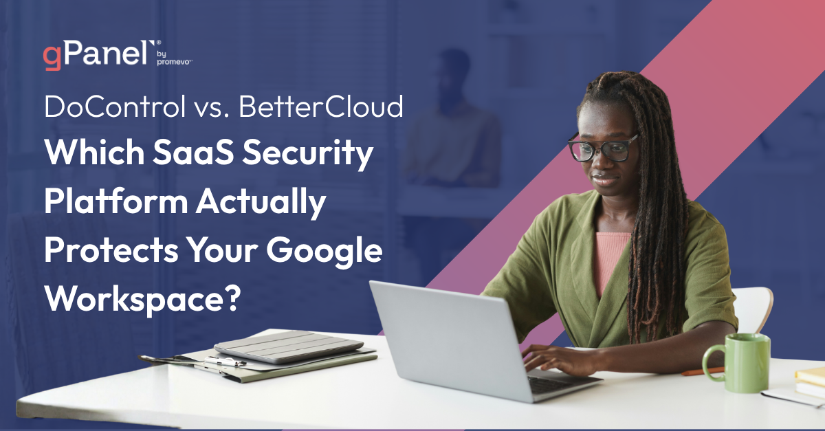 Promotional image for blog on DoControl vs BetterCloud