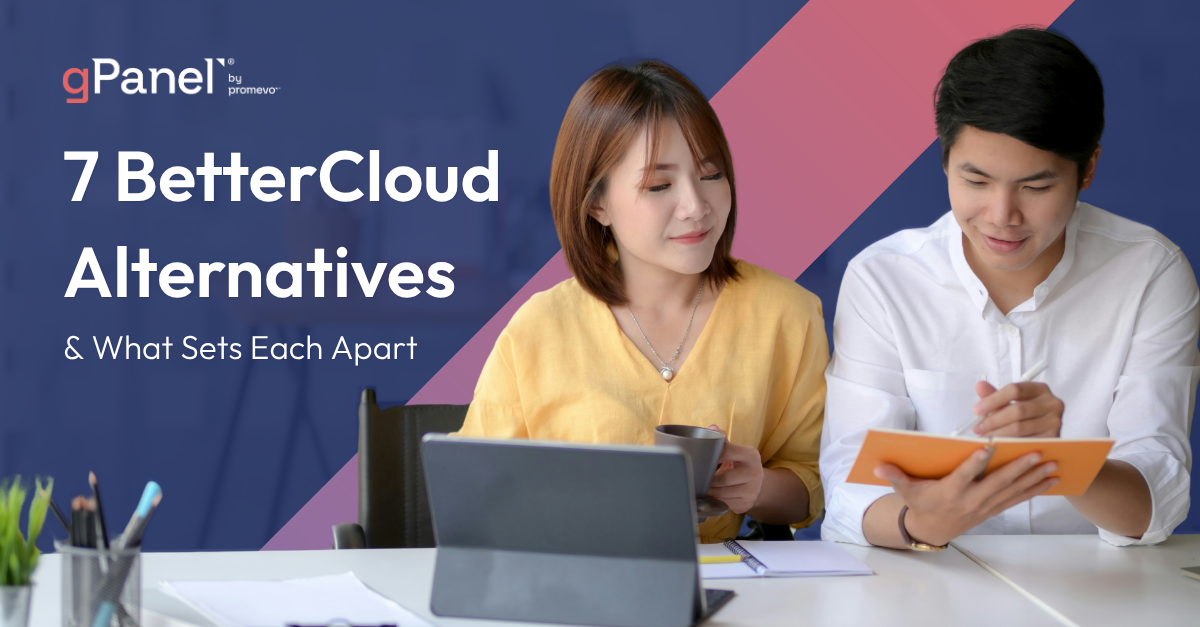 Promotional Image for gPanel Blog on Bettercloud Alternatives