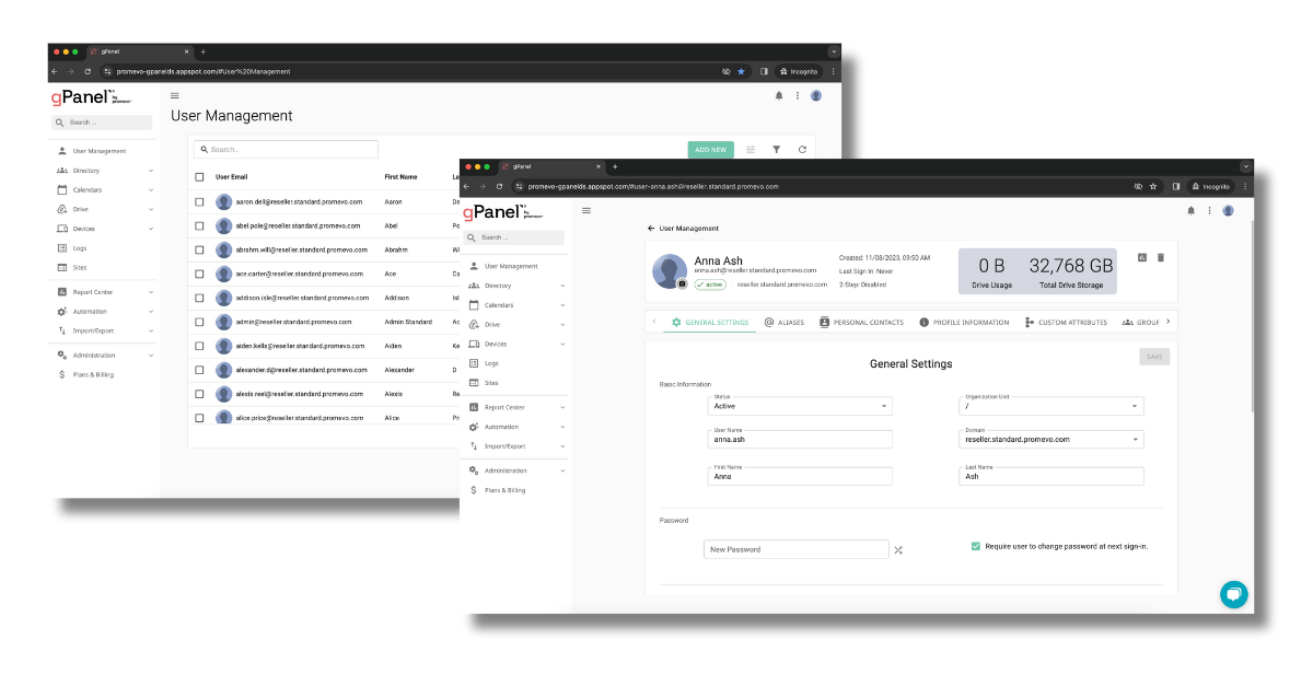 Gpanel Improving the gPanel Experience: A Guide to the New User Management UI