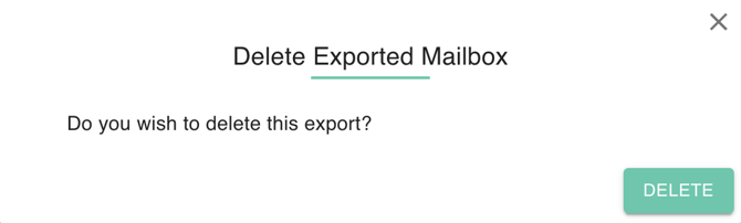Delete-exported-mailbox