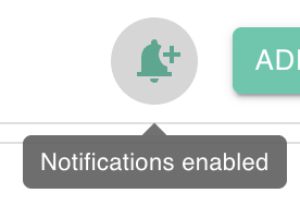 The image displays a simple user interface element with a circular icon containing a gauge and a plus sign, indicating settings or additional options. To the right, there is a rectangular button or icon with the text 'AD' on it.