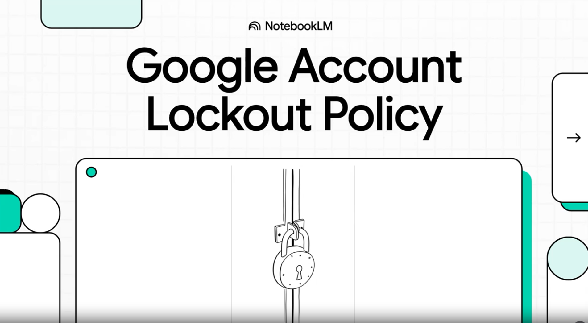 Google Account Lockout Policy