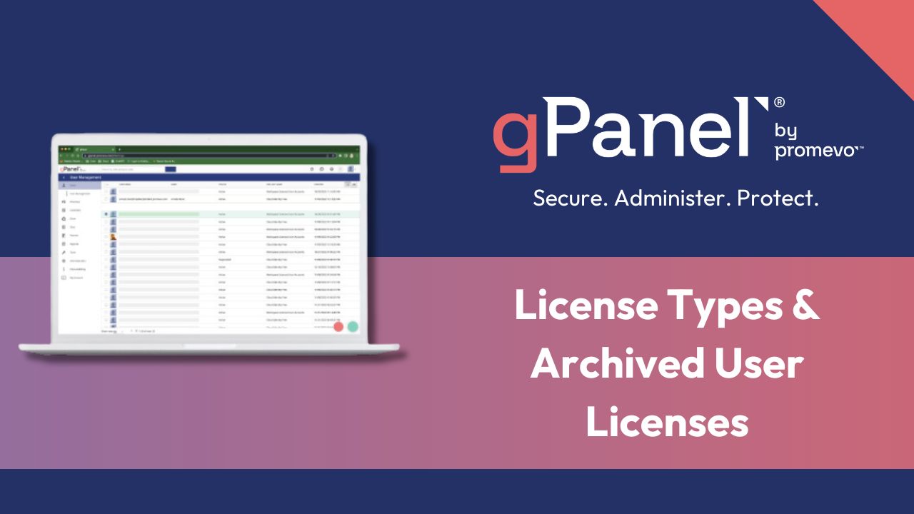 Updated License Types Report