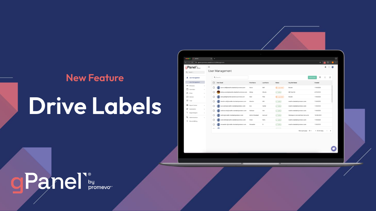 Google Drive Labels Visibility Now Available in gPanel